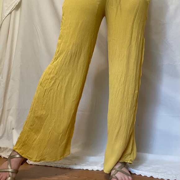 ❤️✨Sunshine yellow palazzo pants - Picture 2 of 2